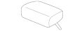 Headrest (Jaguar OEM) C2C40340RJAOEM