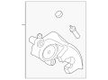 Housing-Caliper (Jaguar OEM) C2C41873OEM