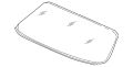 Glass-Backlight (Jaguar OEM) C2C4373OEM