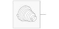 Boot-Rubber (Jaguar OEM) C2C6707OEM