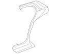 Panel-D Post (Jaguar OEM) C2C7611OEM
