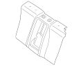 Cover-Squab (Jaguar OEM) C2D15465YNBOEM
