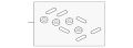 Kit-Spacer (Jaguar OEM) C2D16896OEM