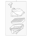Aircleaner (Jaguar OEM) C2D17103OEM