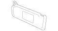 Sunvisor (Jaguar OEM) C2D18343AMNOEM