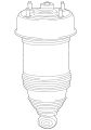 Damper & Spring- (Jaguar OEM) C2D18898OEM