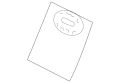 Pad-Insulation (Jaguar OEM) C2D19215OEM