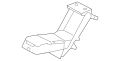 Armrest-Squab - Discontinued (Jaguar OEM) C2D19443RHPOEM