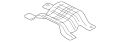 Heatshield (Jaguar OEM) C2D21852OEM