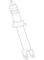 Damper-Suspensio (Jaguar OEM) C2D32159OEM