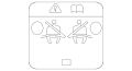 Label-Airbag (Jaguar OEM) C2D3785OEM