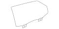 Glass-Door (Jaguar OEM) C2D41367OEM