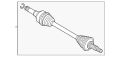 Halfshaft C2D42133OEM