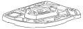 Tray-Toolcase (Jaguar OEM) C2D42372OEM