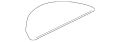 Panel-Cover (Jaguar OEM) C2D43327AMSOEM
