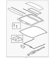 Assembly-Glass (Jaguar OEM) C2D47208OEM
