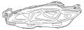 Headlamp (Jaguar OEM) C2D48958OEM