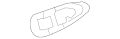 Gasket (Jaguar OEM) C2D49182OEM