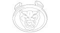 Badge-Road Wheel (Jaguar OEM) C2D49639OEM