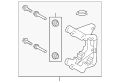 Bracket-Anchor (Jaguar OEM) C2D49908OEM