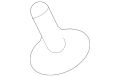 Clip-Trim (Jaguar OEM) C2D5807OEM