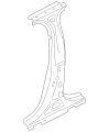 Reinf-B/C Post (Jaguar OEM) C2D6926OEM