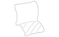 Cover-Cushion (Jaguar OEM) C2N2397CGTOEM