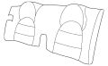 Squab (Jaguar OEM) C2N2531RFBOEM