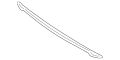Spoiler-Trunk Li - Discontinued (Jaguar OEM) C2N3406XXXOEM
