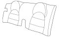 Squab - Discontinued (Jaguar OEM) C2N3665LEGOEM