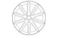 Wheel-Road-Alloy - Discontinued (Jaguar OEM) C2N3694OEM