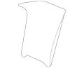 Cover-Centre (Jaguar OEM) C2P10322RGVOEM