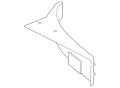 Deflector (Jaguar OEM) C2P12203OEM