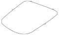 Glass-Backlight (Jaguar OEM) C2P16012OEM