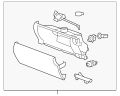 Bin-Glovebox Doo (Jaguar OEM) C2P16745AMTOEM