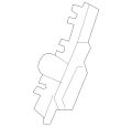 Cover-Mechanism (Jaguar OEM) C2P16782AMSOEM