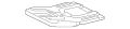 Pad-Cushion (Jaguar OEM) C2P16798OEM