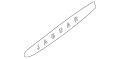 Badge-Name (Jaguar OEM) C2P18255OEM