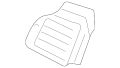 Vent-Facia (Jaguar OEM) C2P21464OEM