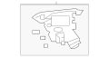 Bracket-Bumper (Jaguar OEM) C2P24142OEM