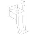 Bracket (Jaguar OEM) C2P25485OEM