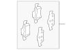 Kit-Brake Calipe (Jaguar OEM) C2P25630OEM