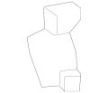 Block-Foam (Jaguar OEM) C2P26081OEM