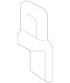 Panel-Trunk Trou (Jaguar OEM) C2P4815OEM