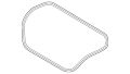 Seal-Trunk Apert (Jaguar OEM) C2P4993OEM