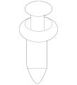 Rivet-Blind (Jaguar OEM) C2P5323OEM
