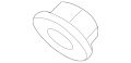 Nut And Washer (Jaguar OEM) C2P7271OEM