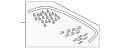 Kit-Fixing (Jaguar OEM) C2P7543OEM