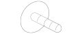 Bolt (Jaguar OEM) C2P8293OEM