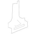 Panel-A-Post (Jaguar OEM) C2P8608OEM